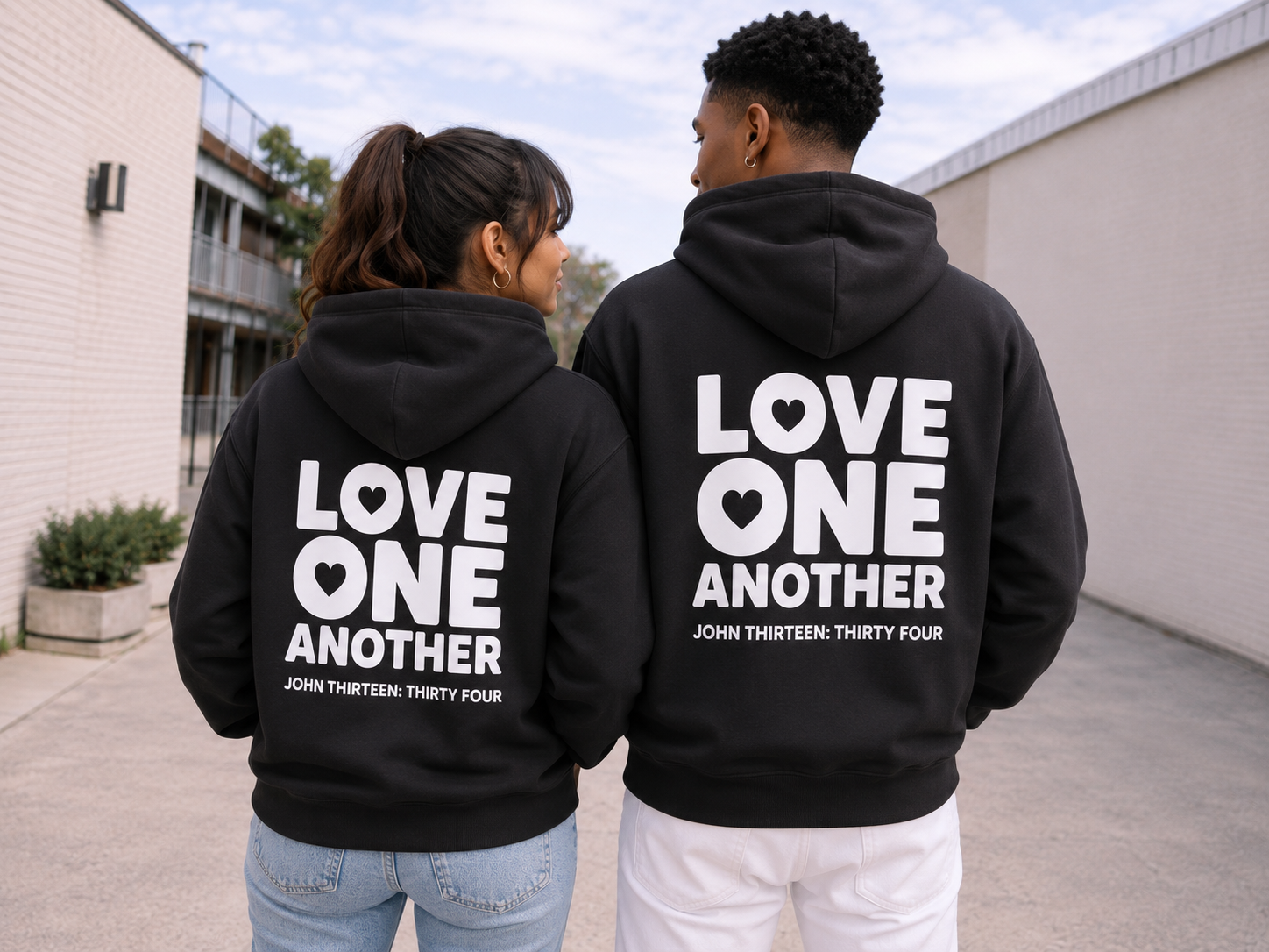 John 13:34 Signature Hoodie