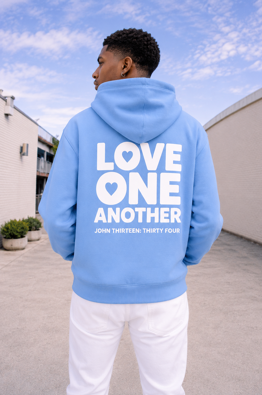 John 13:34 Signature Hoodie